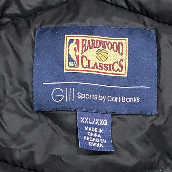 XXL NBA Los Angeles Lakers Black Puffer Jacket Coat Black Monogram Mens 2XL - Picture 8 of 12